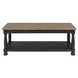 Neue Mills Weathered Black and Brown Rectangular Occassional Table