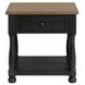 Neue Mills Weathered Black and Brown Rectangular Occassional Table