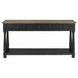 Neue Mills Weathered Black and Brown Rectangular Occassional Table
