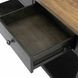 Neue Mills Weathered Black and Brown Rectangular Sofa Table