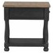 Neue Mills Weathered Black and Brown Rectangular Occassional Table