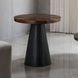 Surdal Black and Brown Round Occasional Table Set