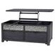 Sterling West Ash Gray Rectangular Lift Top Occassional Table
