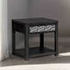 Sterling West Ash Gray Square End Table