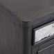 Sterling West Ash Gray Rectangular Chairside Table with USB Charging