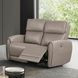 Schlieren Light Gray Power Reclining Living Room Set with USB Charging
