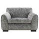 Severo Gray Upholstered Accent Chair