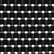 Viviani Black Upholstered Square Ottoman