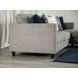 Harlow Light Gray 2 Piece Modular Sectional with RAF Chaise and Pillow