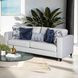 Harlow Light Gray 87" Sofa