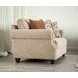 Buckhurst Taupe Living Room Set with Nailhead Trim