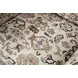 Buckhurst Taupe Upholstered Accent Chair with Nailhead Trim and Pillow