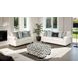 Queensbury White 89" Sofa