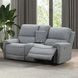 Morcote Gray Power Reclining Living Room Set with USB Charging
