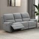 Morcote Gray Power Reclining Living Room Set with USB Charging