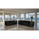 Nappi Black Modular Living Room Set