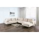 Gladbach Light Brown 5 Piece Modular Sectional with RAF Chaise
