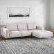Forde Gray 2 Piece Modular Sectional with RAF Chaise