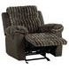 Dionysus Brown Glider Recliner