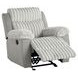 Dionysus Gray Glider Recliner