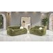 Darwen Green 84" Sofa with Pillow