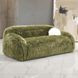 Darwen Green 84" Sofa with Pillow
