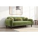 Mellone Olive Green 84" Sofa with Pillows