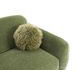 Mellone Olive Green 84" Sofa with Pillows
