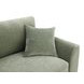 Watton Olive Green 84" Sofa with Pillows