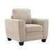 Enea Taupe Upholstered Lounge Chair