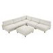 Dagenham Beige 134" Modular Sectional