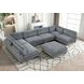 Dagenham Gray 178" Modular Sectional