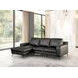 Stordal Black 99" LAF Sectional