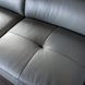 Vadso Dark Gray 111" LAF Sectional with Adjustable Headrest