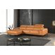 Vadso Tangerine 111" LAF Sectional with Adjustable Headrest