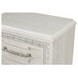 Stella Mia Creamy White 2 Drawer Nightstand with USB Charging