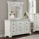 Promenade Wire Brushed White 9 Drawer Dresser