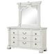 Promenade Wire Brushed White 9 Drawer Dresser