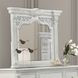 Promenade Wire Brushed White Rectangular Dresser Mirror