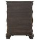 Leovanni Dark Brown 6 Drawer Chest