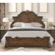 Leovanni Dark Brown Panel Bedroom Set