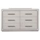 Crowthorne White Oak 6 Drawer Dresser