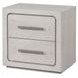Crowthorne White Oak 2 Drawer Nightstand with USB Charging