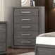 Crowthorne Warm Gray 5 Drawer Chest