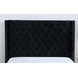Ryleigh Black Queen Upholstered Platform Bed