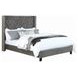 Ryleigh Gray Queen Upholstered Platform Bed