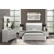 Bryne Champagne Panel Bedroom Set with LED Light