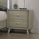 Rainier Gray Panel Bedroom Set with LED