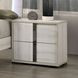 Horten White Wash Panel Bedroom Set with LED Light