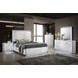 Hazeline White 5 Drawer Chest with LED